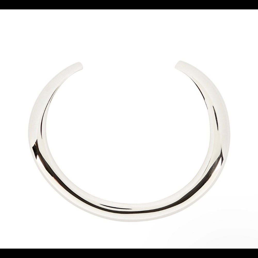 NWT Isabel Marant Collar Choker - silver plated, 100% brass, slip on
